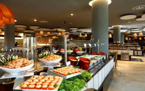 GRAND PALLADIUM - SA PRUNERA BUFFET AREA GRAND PALLADIUM - SA PRUNERA BUFFET AREA