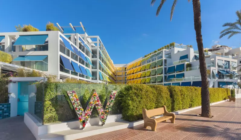 W IBIZA HOTEL - ENTRANCE W IBIZA HOTEL - ENTRANCE