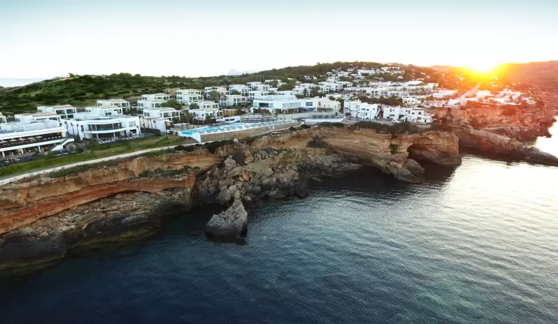 7Pines Resort Ibiza Aerial view 7Pines Resort Ibiza Aerial view