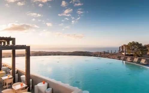 SALOBRE RESORT AND SPA - SUNSET BAR VIEW SALOBRE RESORT AND SPA - SUNSET BAR VIEW