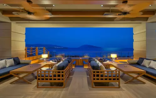 CARESSE HOTEL - GLASS RESTAURANT OUTDOOR CARESSE HOTEL - GLASS RESTAURANT OUTDOOR