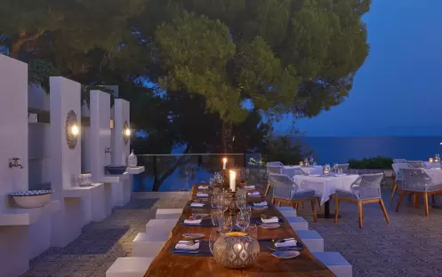 ELIVI SKIATHOS - LEDA AND SWAN NIGHT SHOT ELIVI SKIATHOS - LEDA AND SWAN NIGHT SHOT