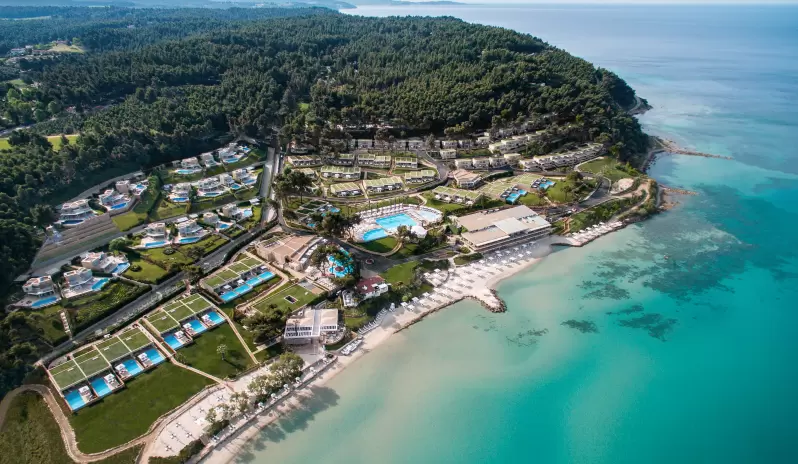 Sani Club-Aeiral-view Sani Club-Aeiral-view