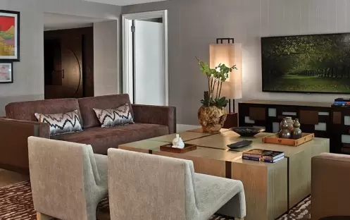 Nobu Hotel - The Sake Suite Living Room Nobu Hotel - The Sake Suite Living Room