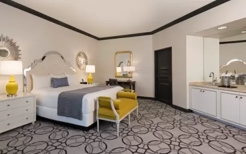 Paris Las Vegas - Burgundy Petite Suite King Paris Las Vegas - Burgundy Petite Suite King