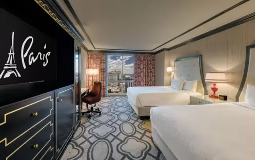 Paris Las Vegas - Burgundy Room Queen Paris Las Vegas - Burgundy Room Queen