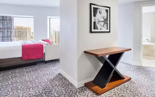 Plaent Hollywood - Ultra Resort Vista Room Living Area Plaent Hollywood - Ultra Resort Vista Room Living Area