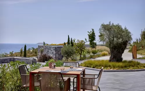 SIX SENSES KAPLANKAYA - SAGE RESTAURANT AND BAR TERRACE VIEW SIX SENSES KAPLANKAYA - SAGE RESTAURANT AND BAR TERRACE VIEW