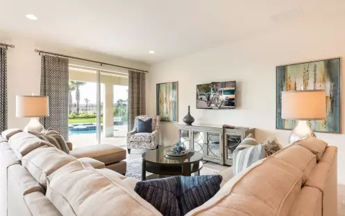 Encore Resort - Nine Bedroom Villa second living room Encore Resort - Nine Bedroom Villa second living room