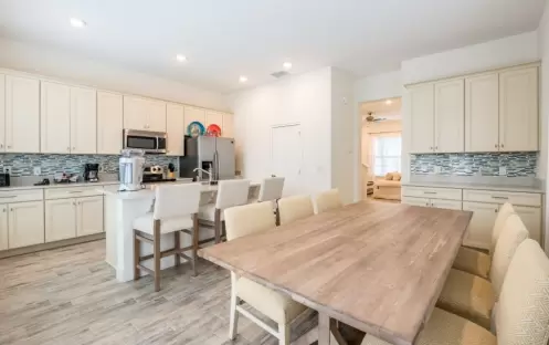 Margaritaville Resort - Three Bedroom Cottage kitchen and diner Margaritaville Resort - Three Bedroom Cottage kitchen and diner
