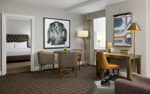 Boston Park Plaza - Garden Suite Living room Boston Park Plaza - Garden Suite Living room