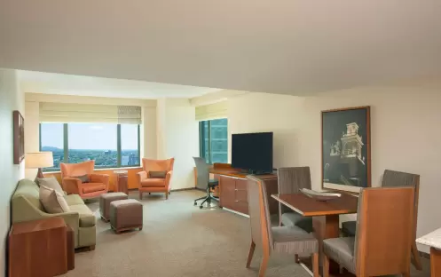 Sheraton Boston - One Bedroom Suite Living Room Sheraton Boston - One Bedroom Suite Living Room