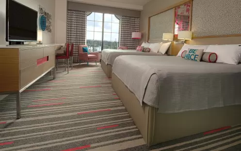 Hard Rock Hotel Standard Queen Room Double Queen Hard Rock Hotel Standard Queen Room Double Queen