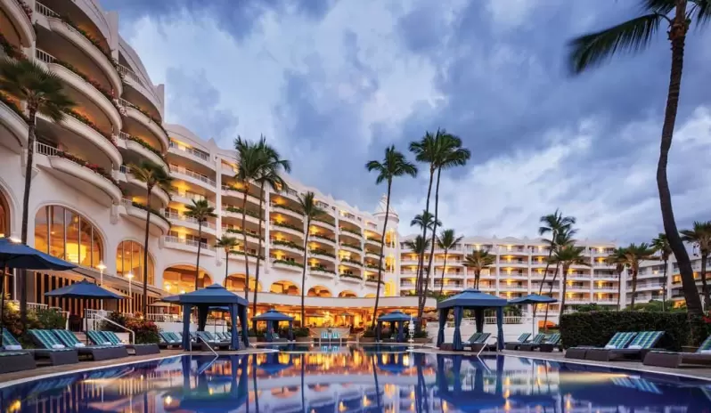 THE FAIRMONT KEA LANI MAUI-HOTEL FRONT VIEW THE FAIRMONT KEA LANI MAUI-HOTEL FRONT VIEW