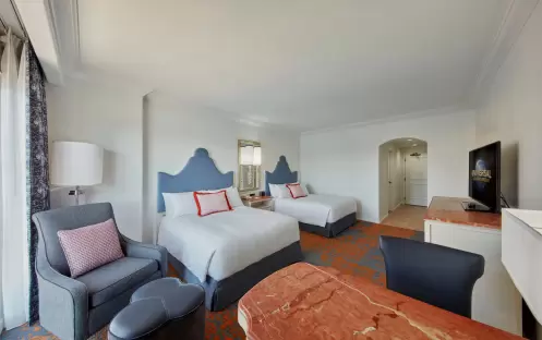 Loews Portofino Bay at Universal Orlando - Bay View Room Twin Full View Loews Portofino Bay at Universal Orlando - Bay View Room Twin Full View