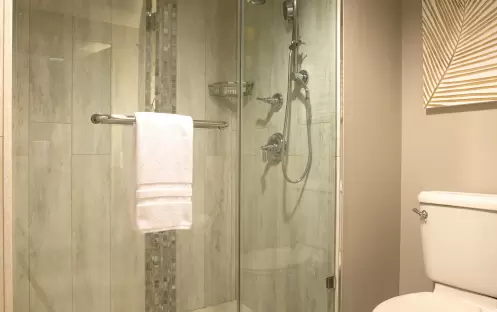 Loews Royal Pacific Universal Orlando - Standard King Room Shower Loews Royal Pacific Universal Orlando - Standard King Room Shower