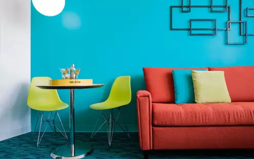 Universal’s Cabana Bay Beach Resort - Two Bedroom Suite Living Room Universal’s Cabana Bay Beach Resort - Two Bedroom Suite Living Room