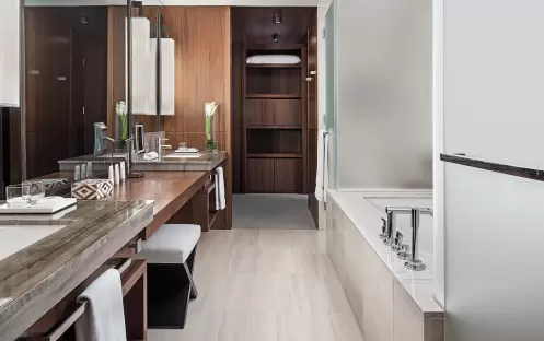 The Langham New York -  Deluxe Room Bathroom The Langham New York -  Deluxe Room Bathroom