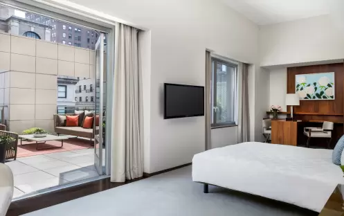 The Langham New York - Deluxe Terrace Room The Langham New York - Deluxe Terrace Room