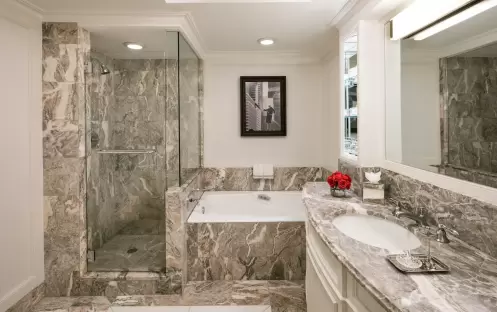 The Ritz Carlton New York - Park View Suite Bathroom
