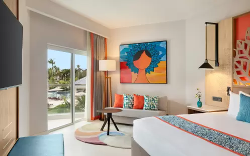 Deluxe Partial Ocean View - 2 Queen Beds Deluxe Partial Ocean View - 2 Queen Beds