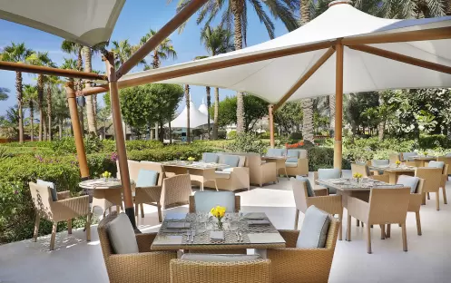 The Ritz-Carlton, Dubai, JBR - Caravan Restaurant Outdoor Terrace The Ritz-Carlton, Dubai, JBR - Caravan Restaurant Outdoor Terrace