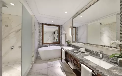 The Ritz-Carlton, Dubai, JBR - Family Suite - Bathroom The Ritz-Carlton, Dubai, JBR - Family Suite - Bathroom