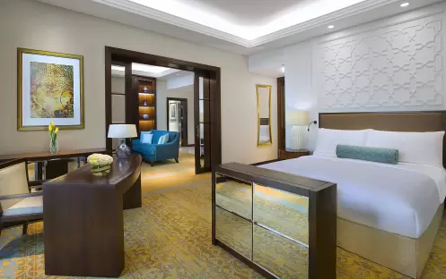 The Ritz-Carlton, Dubai, JBR - Family Suite - Bedroom The Ritz-Carlton, Dubai, JBR - Family Suite - Bedroom