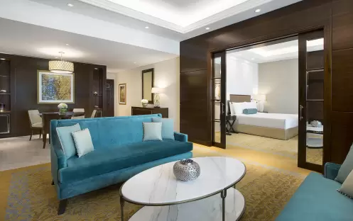 The Ritz-Carlton, Dubai, JBR - Family Suite - Living Room 2 The Ritz-Carlton, Dubai, JBR - Family Suite - Living Room 2