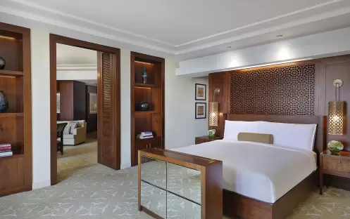 The Ritz-Carlton, Dubai, JBR - One Bedroom Ocean Club Suite -  Bedroom The Ritz-Carlton, Dubai, JBR - One Bedroom Ocean Club Suite -  Bedroom