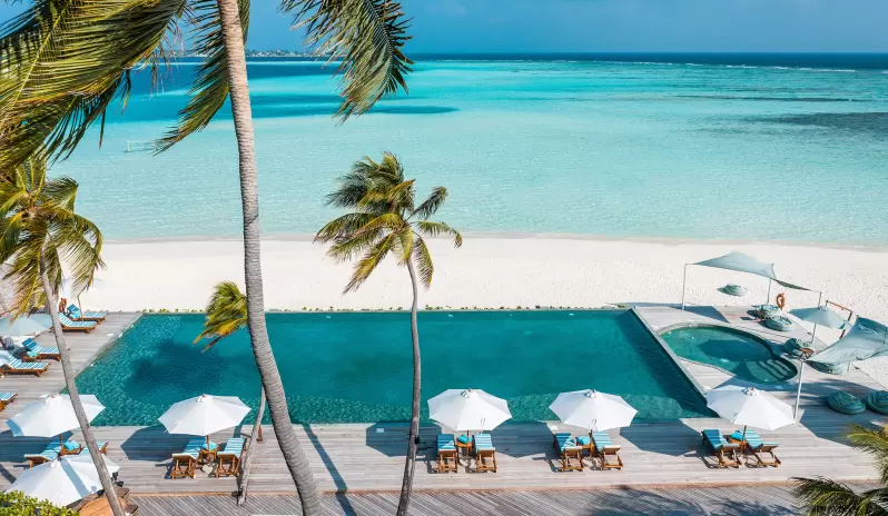 Pool and beach Pool and beach