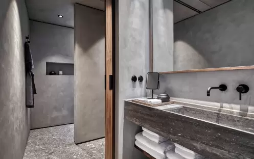 Domes Zeen Chania - Sapphire Pavilion Private Pool Bathroom Domes Zeen Chania - Sapphire Pavilion Private Pool Bathroom