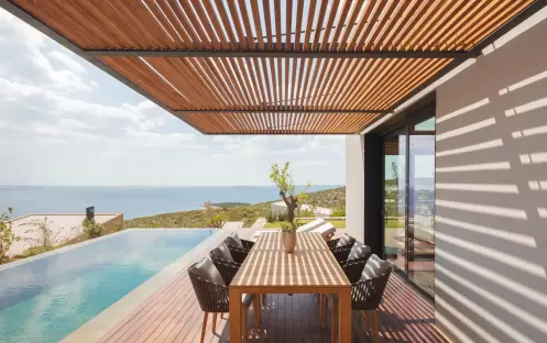 Kaplankaya Turkey Four Bedroom Residence Outside Table Kaplankaya Turkey Four Bedroom Residence Outside Table