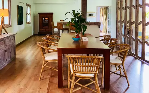 Sailing Club Resort Mui Ne - Four Bedroom Villa Family Dining Table Sailing Club Resort Mui Ne - Four Bedroom Villa Family Dining Table