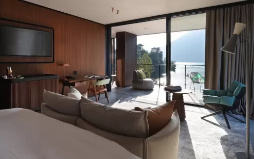 Il Sereno - Two Bedroom Lario Suite Living Room Il Sereno - Two Bedroom Lario Suite Living Room