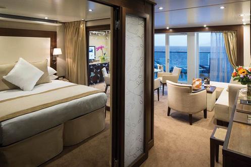 Seabourn Seabourn Odyssey Accommodation Penthouse Spa Suite Seabourn Seabourn Odyssey Accommodation Penthouse Spa Suite