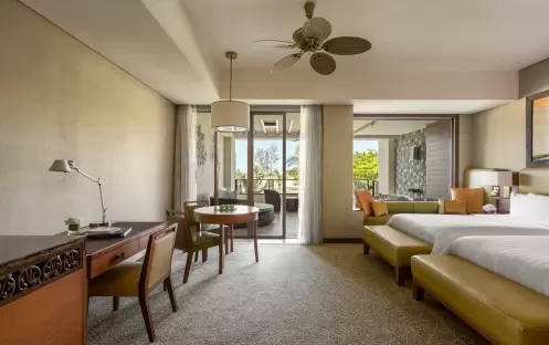 Shangri-La_s Rasa Ria Resort and Spa - Ocean Wing Jr Suite Garden Twin Shangri-La_s Rasa Ria Resort and Spa - Ocean Wing Jr Suite Garden Twin