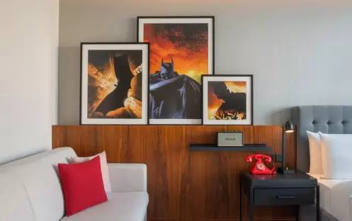 WB Abu Dhabi - King Artist Room with Yas Theme Parks Access  Room Detail WB Abu Dhabi - King Artist Room with Yas Theme Parks Access  Room Detail