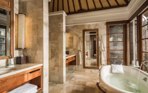 Four Seasons Jimbaran Bay - Two Bedroom Garden Villa Washroom Four Seasons Jimbaran Bay - Two Bedroom Garden Villa Washroom