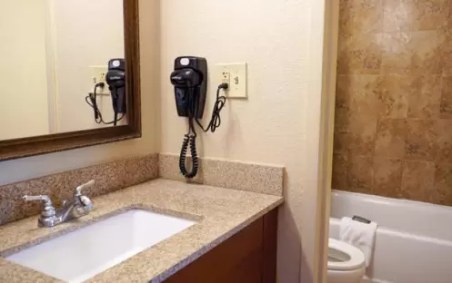 Rosen Inn at Point Orlando - Deluxe Double Room with Two Double Beds Washroom Rosen Inn at Point Orlando - Deluxe Double Room with Two Double Beds Washroom