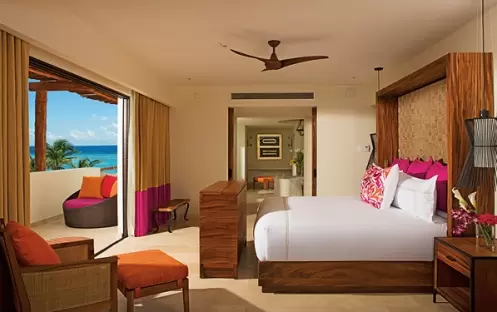 Secrets Akumal Riviera Maya - Presidential Suite Bedroom Secrets Akumal Riviera Maya - Presidential Suite Bedroom