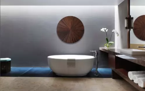 Anantara Al Baleed - Garden View Suite Washroom Detail Anantara Al Baleed - Garden View Suite Washroom Detail