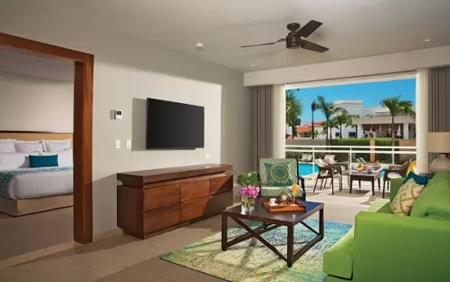 Dreams Dominicus La Romana - Preferred Club Family Suite Tropical View Living Room Dreams Dominicus La Romana - Preferred Club Family Suite Tropical View Living Room