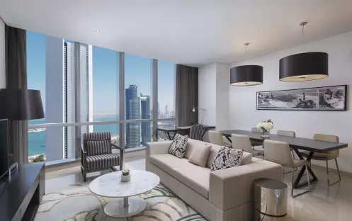 AUHETCI - Two Bedroom Apartment - Livingroom AUHETCI - Two Bedroom Apartment - Livingroom