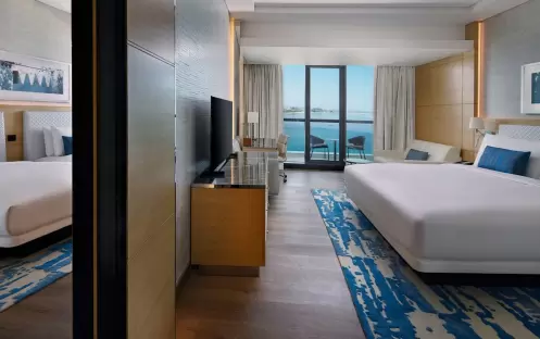 Marriott Resort Palm Jumeirah - Family Palm Sea View Room View Marriott Resort Palm Jumeirah - Family Palm Sea View Room View