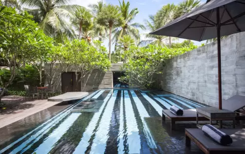 The Slate-One Bedroom Pool Villa-Pool from Lounger Shorter Day time_001 The Slate-One Bedroom Pool Villa-Pool from Lounger Shorter Day time_001