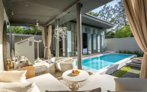 Sala Phuket Mai Khao Resort - Sala Pool Connecting Villa Pool Area Sala Phuket Mai Khao Resort - Sala Pool Connecting Villa Pool Area