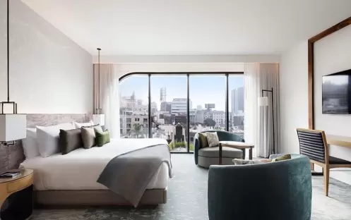Dream Hollywood - 1 King Bed Gold City View Dream Hollywood - 1 King Bed Gold City View