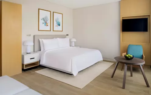 Mövenpick Resort Al Marjan Island - Beachfront Junior Suite With Private Terrace Mövenpick Resort Al Marjan Island - Beachfront Junior Suite With Private Terrace