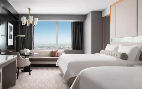 The Ritz-Carlton, Los Angeles - Deluxe Guest Room, 1 King or 2 Queen, City view The Ritz-Carlton, Los Angeles - Deluxe Guest Room, 1 King or 2 Queen, City view